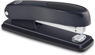 Kantoor nietmachine - Papier binder - Documenten nieten - Robuust metalen ontwerp - 20 vel dikte - Zwart