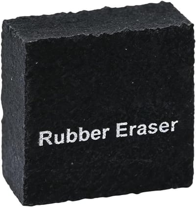 Racket Reiniger - Paddle Gum - Sportuitrusting Onderhoud - Antisliplaag Rubber - 5 cm Diameter - Zwart