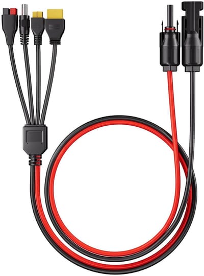 Zonnepaneel Kabel 4-in-1 Set voor Eenvoudige Aansluiting
