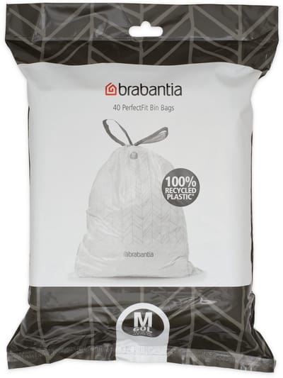 Brabantia PerfectFit Vuilniszakken - 60 l - Code M - 40 stuks