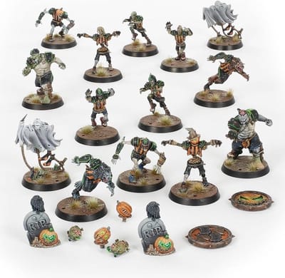Set met 14 figuren Games Workshop Blood Bowl - Team d'Horreurs Nécromantiques : The Wolfenburg Crypt-Stealers
