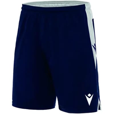 Macron Tempel Short Kinderen - Marine / Wit | Maat: 7-8 Y