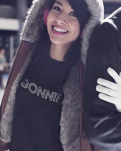 Bonnie / Clyde Trui (Bonnie - Maat M) | Koppel Cadeau | Valentijn Cadeautje voor hem & haar