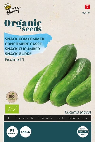 Buzzy Zaden Snackkomkommer Picolino (BIO)