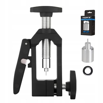 Toopre Pro-05 Serie - Gereedschap voor Hydraulische Remkabels - T-Vormige Kop - Verstelbare Klem - Zwart