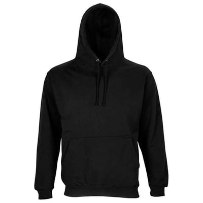 SOLS Unisex Condor Hoodie voor volwassenen (Zwart)