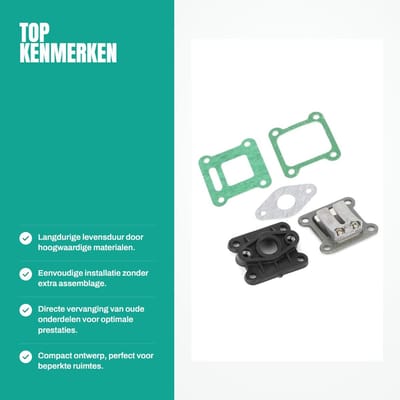 Dailygoods- Carburateur Reed Valve Kit - Hoogwaardig Materiaal - Directe Vervanging - Slijtagebestendig - Eenvoudige Installatie - Langdurige Duurzaamheid - Klepset