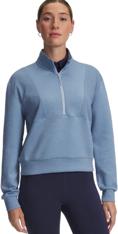 Under Armour Drive Midlayer Pullover Blue Smoke