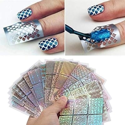 Dailygoods- Nagelstickers 24 vellen - DIY Nagelstickers - Herbruikbare Nagelstickers - PET Materiaal - Uniek Ontwerp - Geschikt voor Elk Huidtype - Nail Art