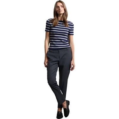 Vrouwen broek in wolmix Stefanel Regular Fit