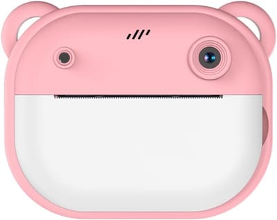 Kinderen Instant Camera - Digitale Fotocamera Print - Herinneringen Vastleggen - Direct Printen Zonder Inkt - 24 MP HD - Roze