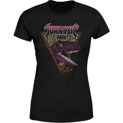 Jurassic Park Raptor Women's T-Shirt - Zwart - 3XL