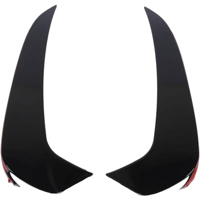 1 Paar Achterbumper Splitter Links Rechts Lip Splitter Spoiler Diffuser Vervanging voor Benz GLC?Klas zwart