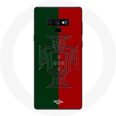 Samsung Galaxy Note 9 hoesje portugal logo groen en rood