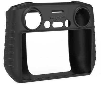 50CAL Controller Beschermhoes Siliconen Case - DJI RC 2 - Zwart - Kras- en stofbestendig - Antislip grip - Precieze pasvorm met volledige toegang - Eenvoudige installatie en verwijdering - Strak professioneel design