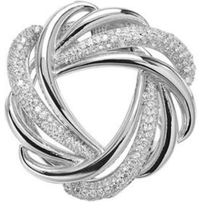 Prachtige Kristallen Kettingen Kristallen Broche Spelden Voor Vrouwen Sjaal Gespen Elegante Dames Kleding Jas Klassieke Accessoires Decoratie white
