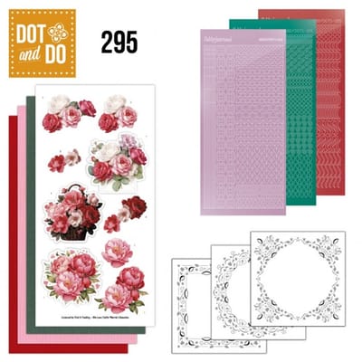 Dot and Do 295 - Berries Beauties - Floral Elegance - Dot and Do - Hobbydots - Prachtige handgemaakte kaarten met de Dot and Do hobbyset -Gratis verzonden - DODO295