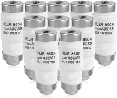 10 Stuks Neozed Smeltzekeringen D02 25A Keramische Fuses voor Kabelbescherming en Elektrische Installaties