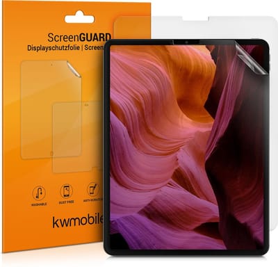 kwmobile 2x screenprotector geschikt voor Apple iPad Air 13" (6. Gen 2024) / iPad Pro 12,9" - (2022) / (2021) - beschermfolie voor tablet
