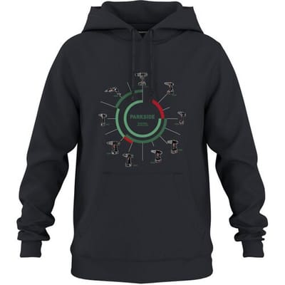 PARKSIDE Heren hoodie, Fan Edition (S)