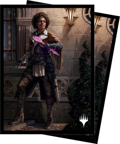 Ultra Pro - Magic: The Gathering - Murders at Karlov Manor - 100 Standard Sized Card Sleeves Pack - Kaya, Justice for Spirits (63 x 89 mm)