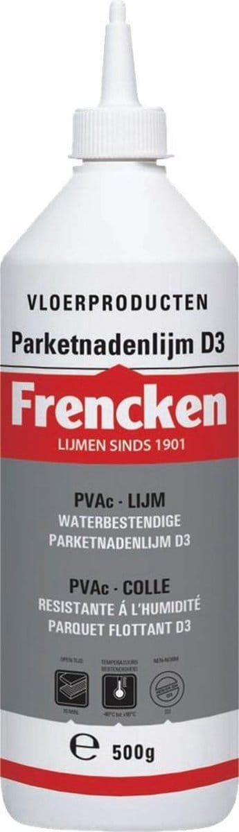 Frencken 71117 Parketnadenlijm - Wit - 500g