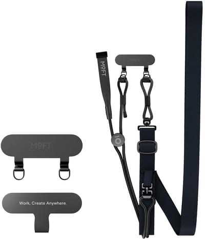 MOFT Crossbody Telefoonkoord - Universeel Verstelbaar Lang Koord - Geschikt voor Telefoon - 140CM - Telefoon Ketting - Polsbandje Navy