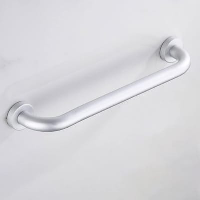 Badkamer handgreep - Veiligheidsbeugel - Ondersteuning bij douchen - Ruimte aluminium - 30 cm - Mat