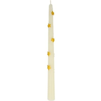 Meri meri kerst - ster kaarsen goud à 2 stuks