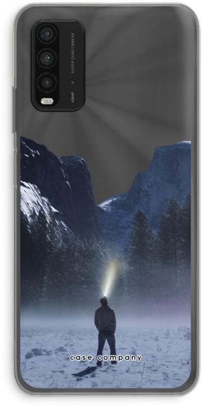 Case Company® - Hoesje geschikt voor Xiaomi Redmi 9T hoesje - Wanderlust - Soft Cover Telefoonhoesje - Bescherming aan alle Kanten en Schermrand