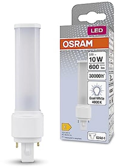 LED Lamp G24D-1 5W 600lm 4000K Koud Wit Licht - Energiezuinig en Duurzaam