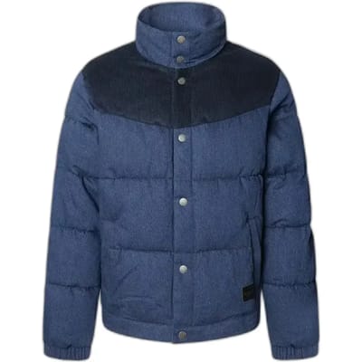 Pepe Jeans Quilted Puffer Spijkerjas Blauw M Man