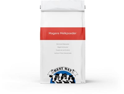 BEST WAY Magere Melkpoeder - Puur ingrediënt 25.0 KG- Puur ingrediënt