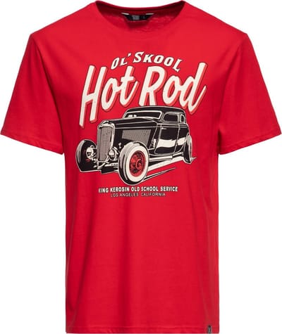 King Kerosin Ol' Skool T-shirt rood