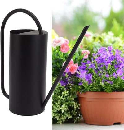 Grote RVS Gieter met Lange Tuit voor Planten - 1500ml Capaciteit voor Binnen en Buiten Tuinieren