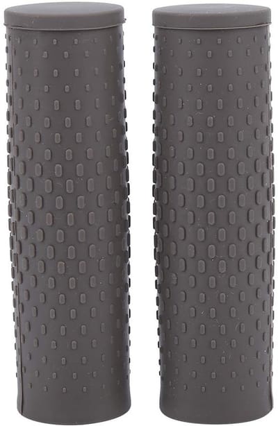 Store_7 - Antislip stuurgrepen - Rubber grip - Ergonomisch handvat - Zwart - Shockabsorberend - Geschikt voor lang fietsen - Comfortabel en duurzaam