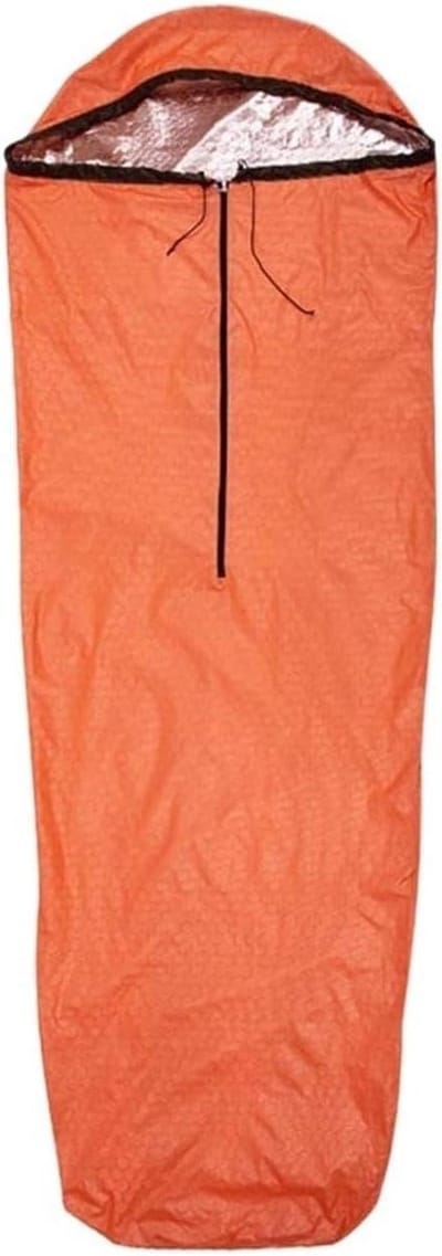 Camping Slaapzak - Outdoor Slaapzak - Kamperen en Hiken - Lichtgewicht en Waterdicht - 210 x 80 cm - Oranje