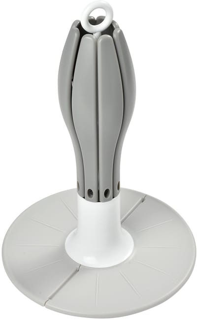 Béaba Flessenrek Baby - Inklapbaar Droogrek - Hygiënisch & Compact - Flower - Grijs