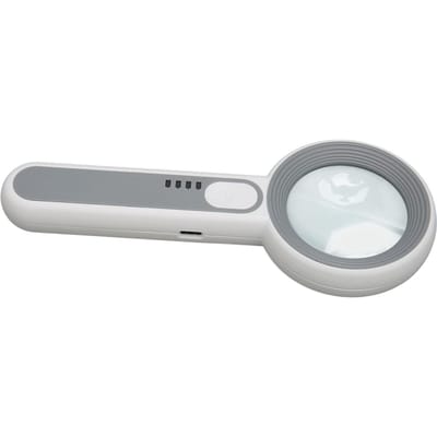 Handheld Vergrootglas 5x Oplaadbaar Touch Control LED Licht Handheld Vergrootglas