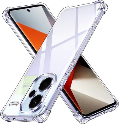 Casemania Hoesje Geschikt voor Xiaomi Note 13 Pro Plus 5G - Transparant - Anti Shock Hybrid Back Cover