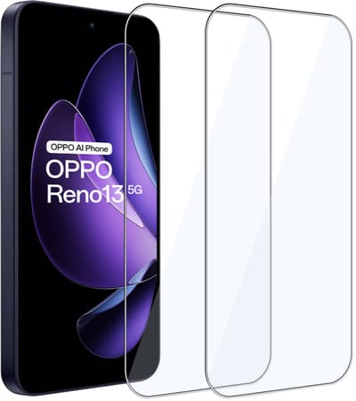 ChiGuard Screenprotector 2x geschikt voor OPPO Reno 13 - Beschermglas - GuardCover