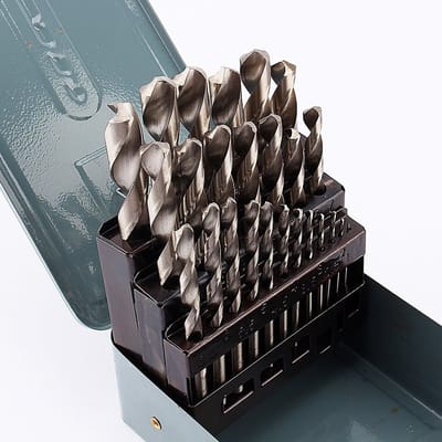 Dailygoody Boor Set - 25 Stuks - Hoogwaardige Prestaties - 1 mm tot 13 mm - Spiral Boor - Geschikt voor Metaalbewerking - Voor Doe-Het-Zelvers