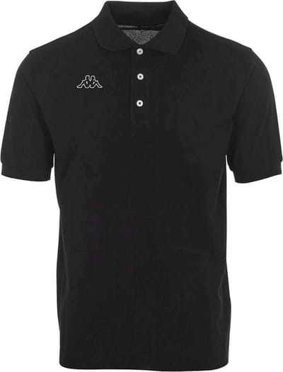 Kappa - Polo Life - Zwarte Polo - S - Zwart