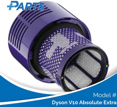 Dyson V10 Absolute Extra Filter (Plus.Parts® alternatief voor 969082-01)
