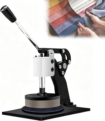 Ronde Monstersnijder - Stof Snijder - Monsters Maken - Verstelbare Kop - 100 cm² - Metaal