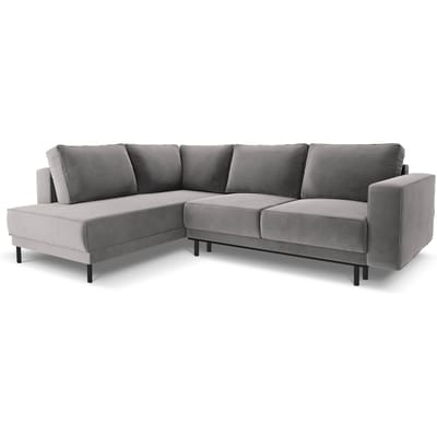 4-zits hoekslaapbank Caro velvet links | Micadoni Limited Edition