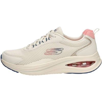 Skechers Skech-Air Meta Sneakers wit Suede - Dames - Maat 37