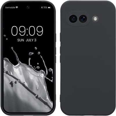 kwmobile telefoonhoesje geschikt voor Google Pixel 9a - Hoesje voor smartphone - Precisie camera uitsnede - In bosbesblauw