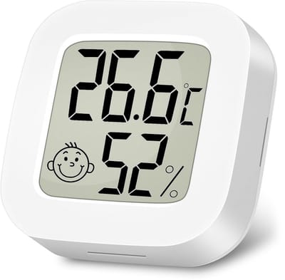 Digitale Hygrometer & Thermometer Binnen met LED-Display en Comfortindicator