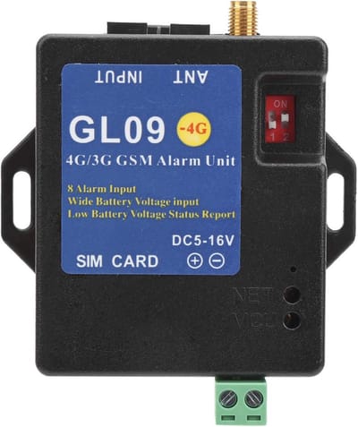 GSM Alarmpaneel 4G/3G met 8 Kanalen voor Thuis, Garage en Magazijnbeveiliging